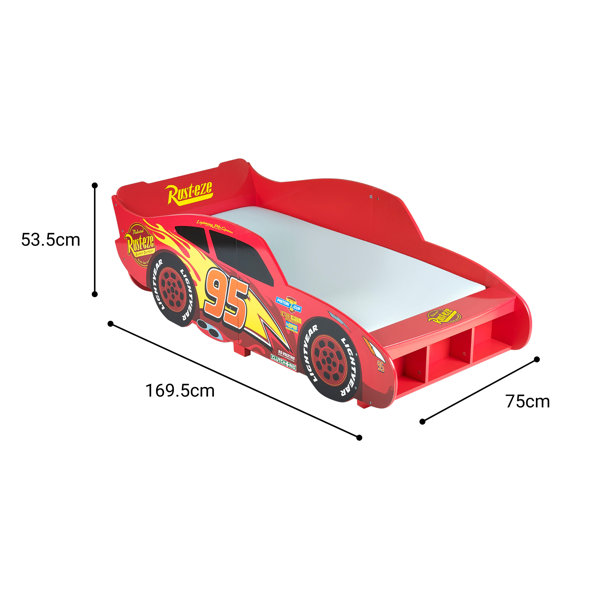 Lightning mcqueen convertible top bed